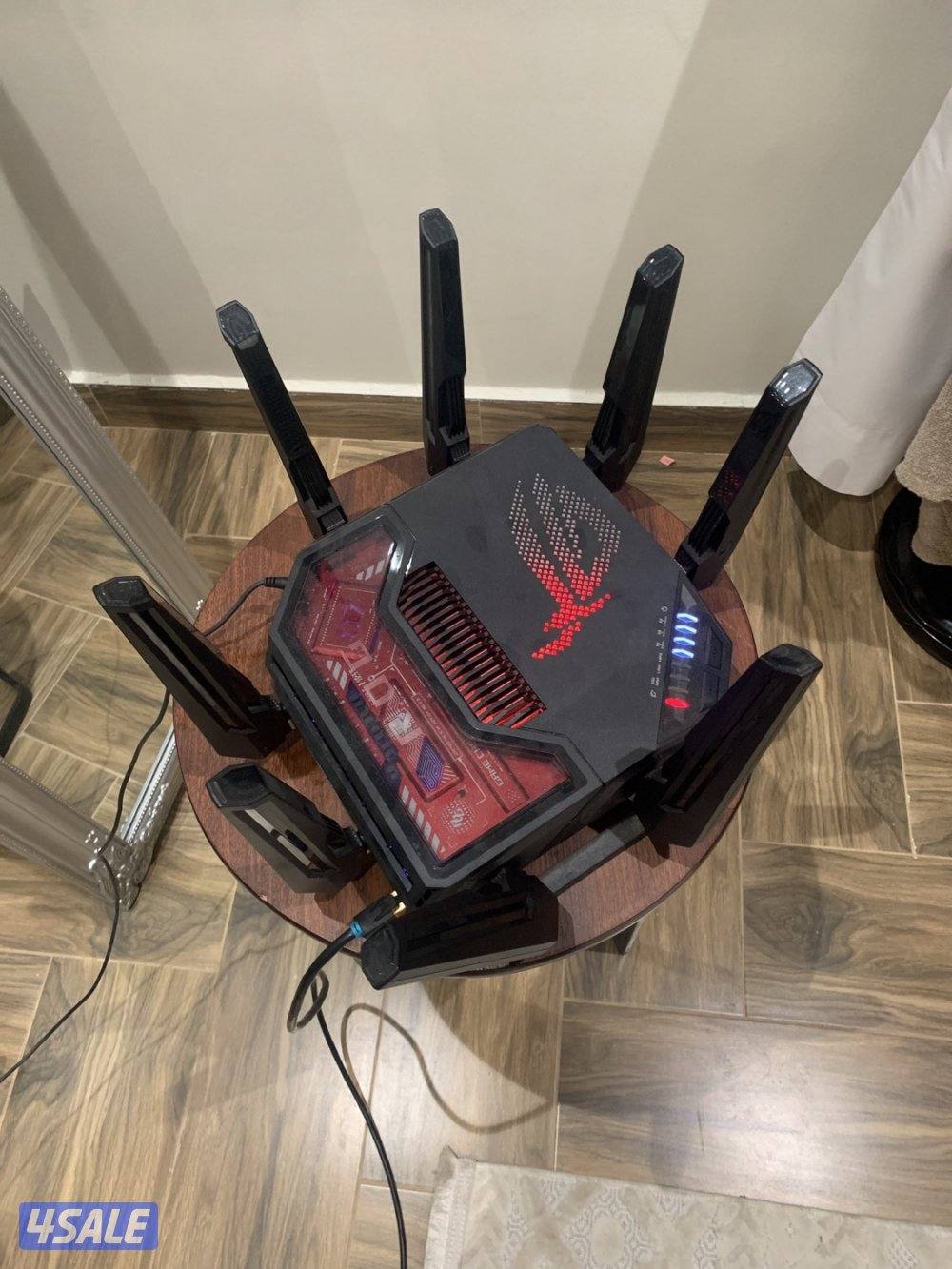 ASUS ROG RAPTURE GT-BE19000 TRI-BAND WIFI 7 GAMING ROUTER0