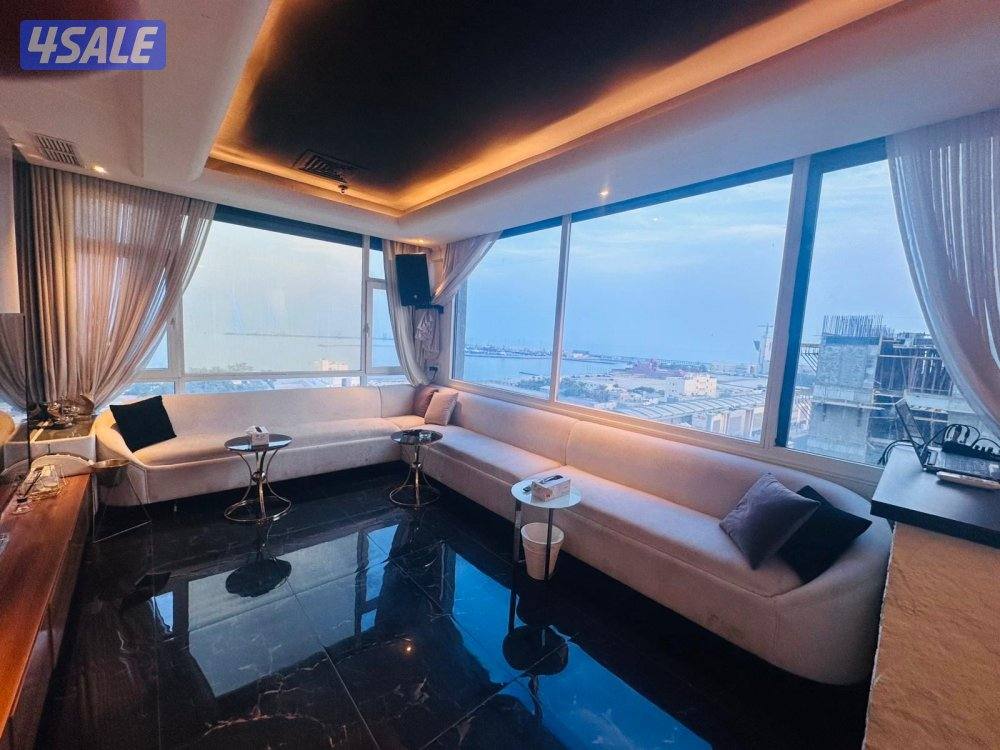 شقة للبيع غرفتين وحمامين صالة مطبخ ابو حليفة علي البحر10