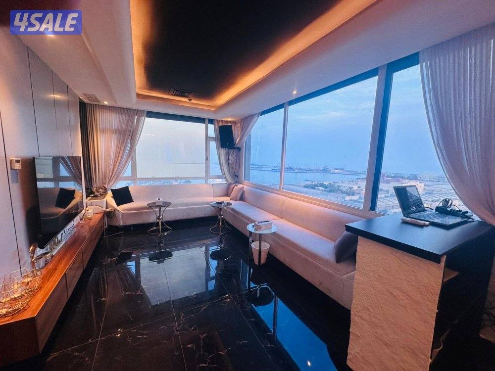 شقة للبيع غرفتين وحمامين صالة مطبخ ابو حليفة علي البحر11