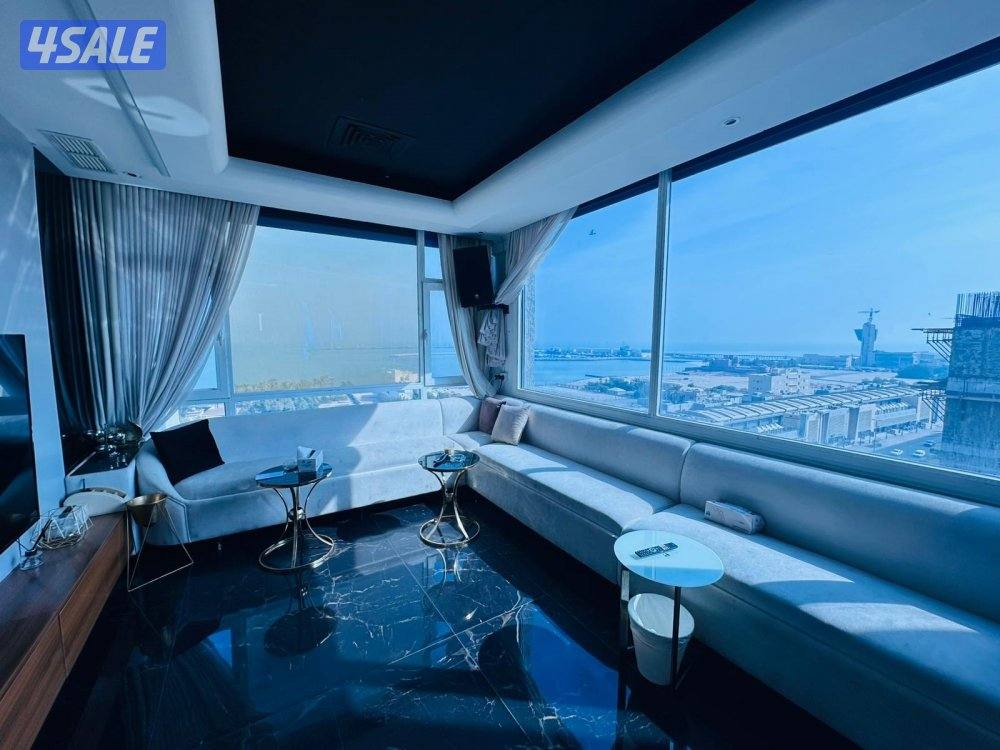 شقة للبيع غرفتين وحمامين صالة مطبخ ابو حليفة علي البحر13