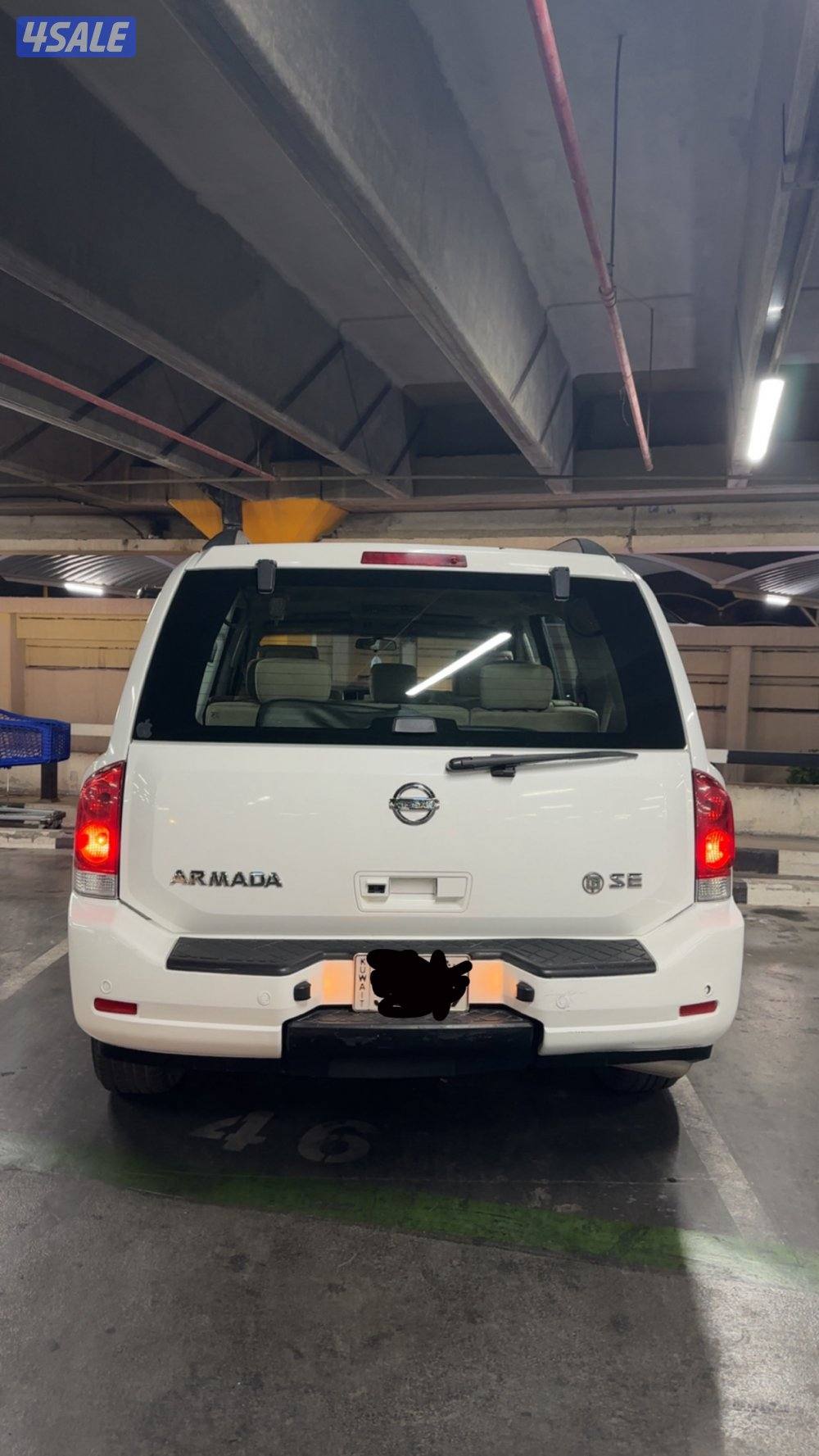 للبيع ارمادا 2009 عداد 280 فئه se فل بدون دبل محرك 85