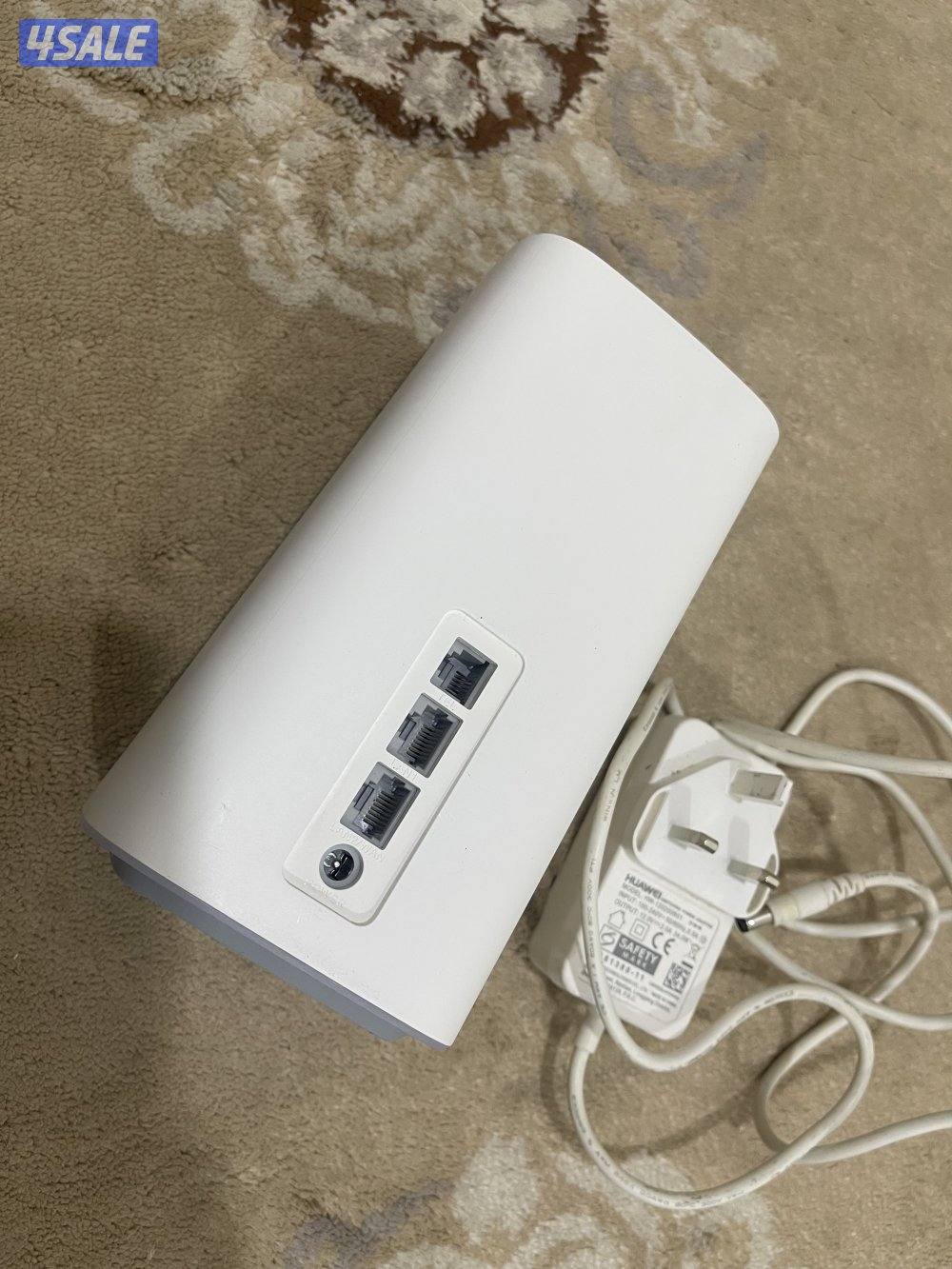 راوتر هواوي برو 3ثابت stc ثابت فايف جي 5g نظيف وشغال تمام مع الشحن5