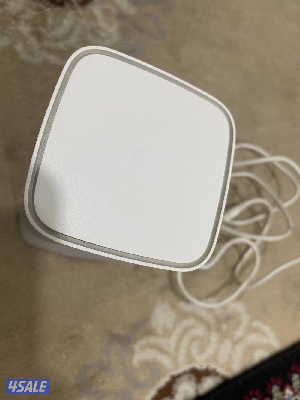 راوتر هواوي برو 3ثابت stc ثابت فايف جي 5g نظيف وشغال تمام مع الشحن7