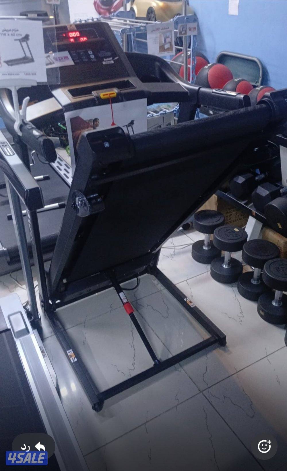 جهاز مشي جديد يتحمل وزن لغاية 100 يقيس نبضات القلب و السعرات الحرارية1