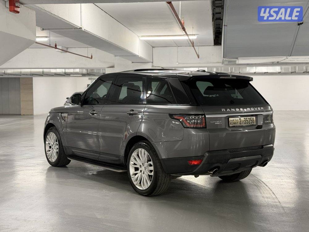 رنج روفر سبورت موديل 2014 عداد قليل 156 الف وكالة الكويت صبغ الوكاله2