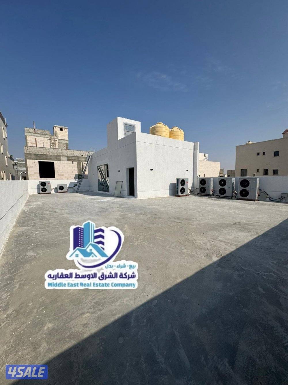 للبيع قسيمه N10 شارع واحد قريب لمركز الحي الجمعية والخدمات5