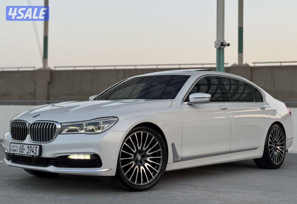 للبيع بي ام L730 الفل مواصفات 750موديل 2018 ماشي 150 شرط الفحص0