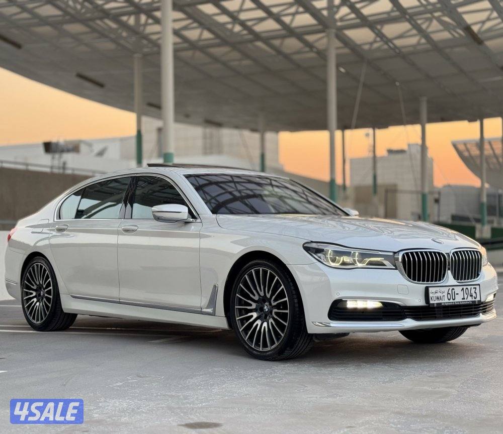 للبيع بي ام L730 الفل مواصفات 750موديل 2018 ماشي 150 شرط الفحص1