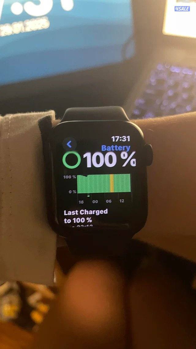 ساعه ابل الجيل 7 45 استخدام خفيف شحن 100% الى بخاطره مارح اقصر معا1