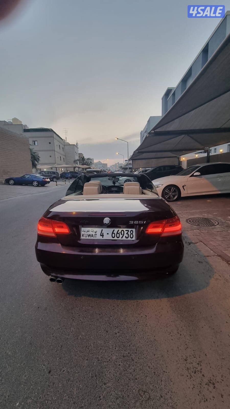 بي ام دبليو موديل 2009 لون عنابي داخل بيج كشف0