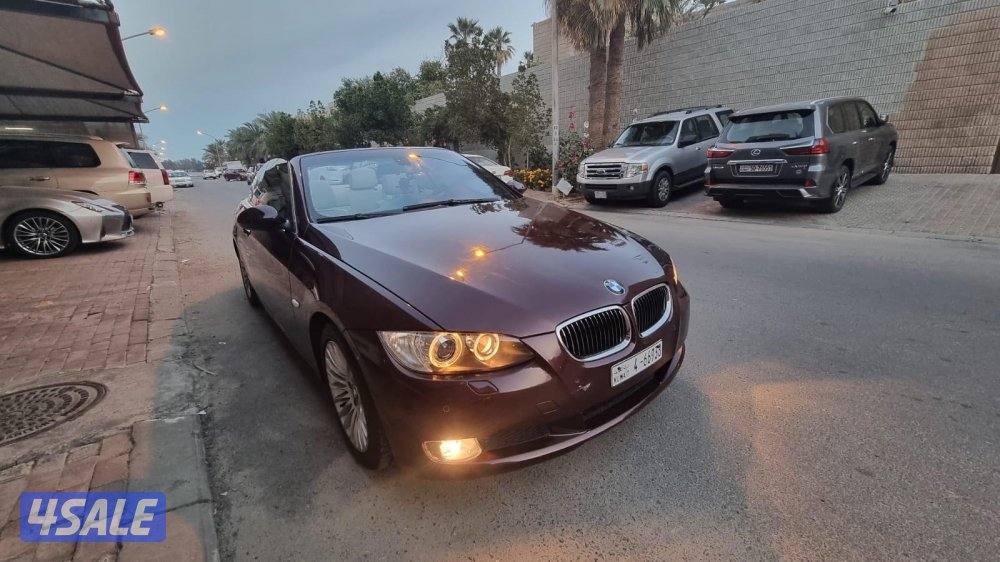 بي ام دبليو موديل 2009 لون عنابي داخل بيج كشف1