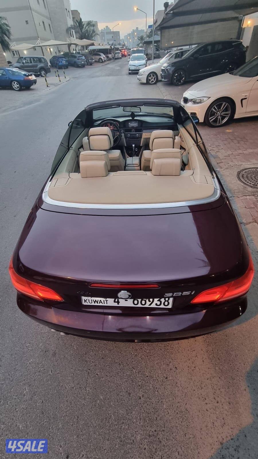 بي ام دبليو موديل 2009 لون عنابي داخل بيج كشف3