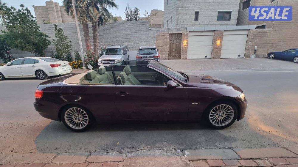 بي ام دبليو موديل 2009 لون عنابي داخل بيج كشف2