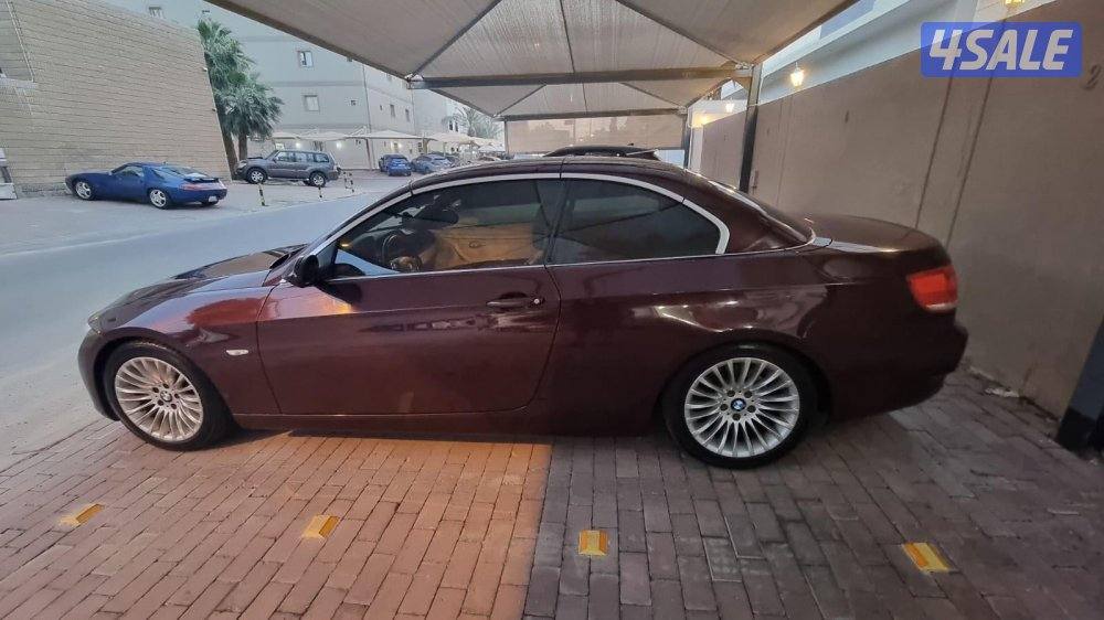 بي ام دبليو موديل 2009 لون عنابي داخل بيج كشف4