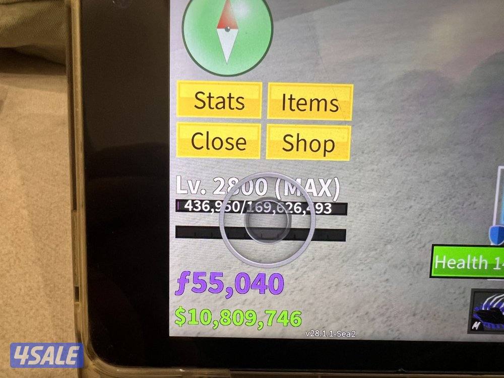 حساب روبلوكس في لعبه بلوكس فروت4