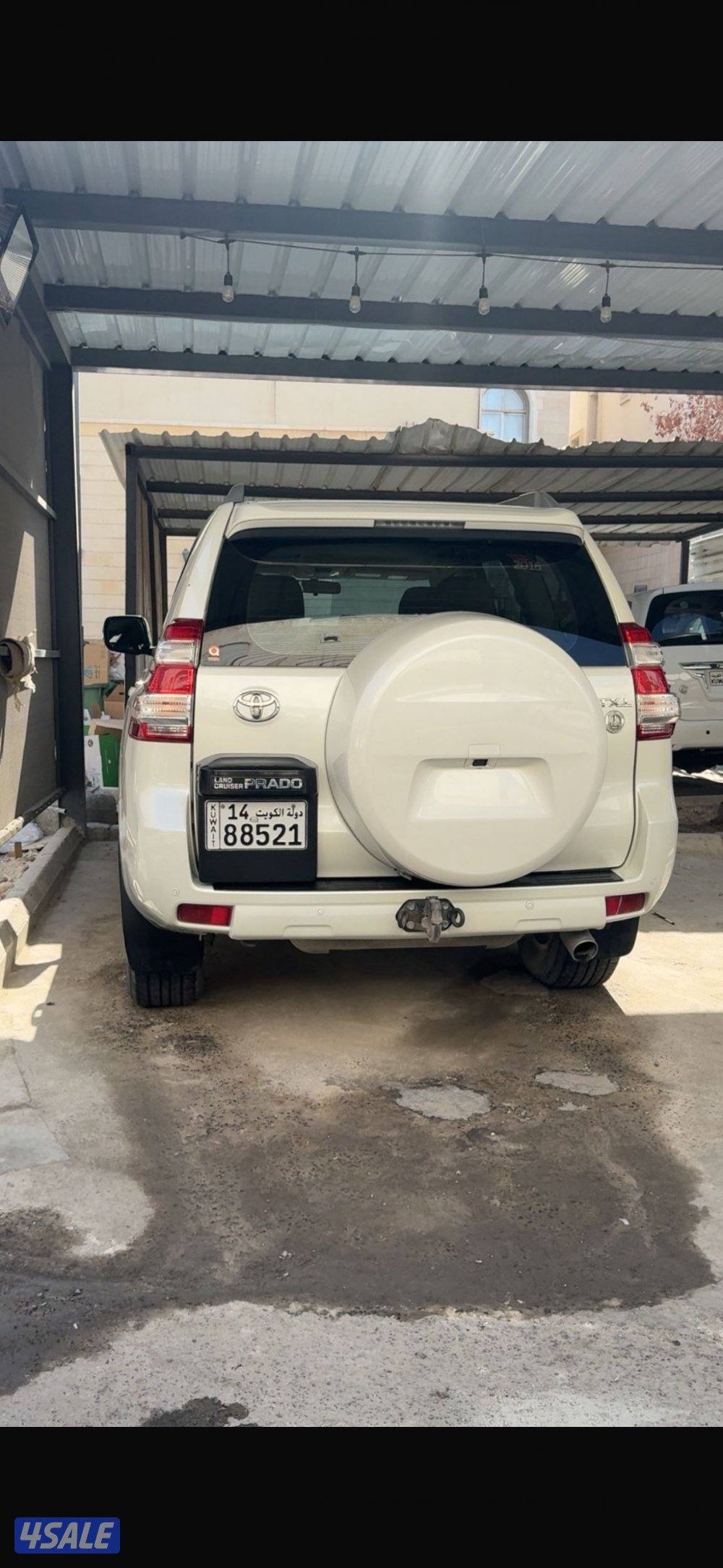 برادو ٢٠١٦ ابيض ماشي ١٣٠ الف2