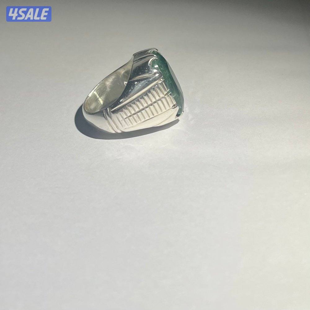 خاتم زمرد طبيعي1