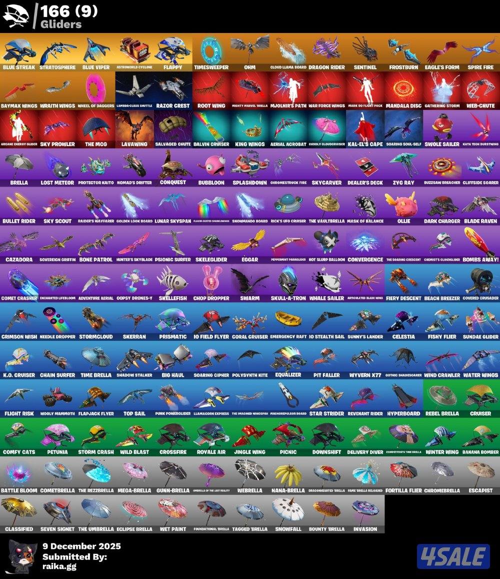 حساب فورت نايت 304 سكن على السوم2