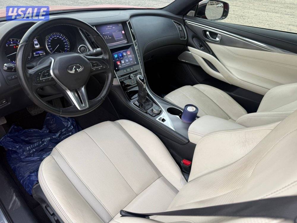 انفنتي 2019 كيو 60 بحالة المصنع9