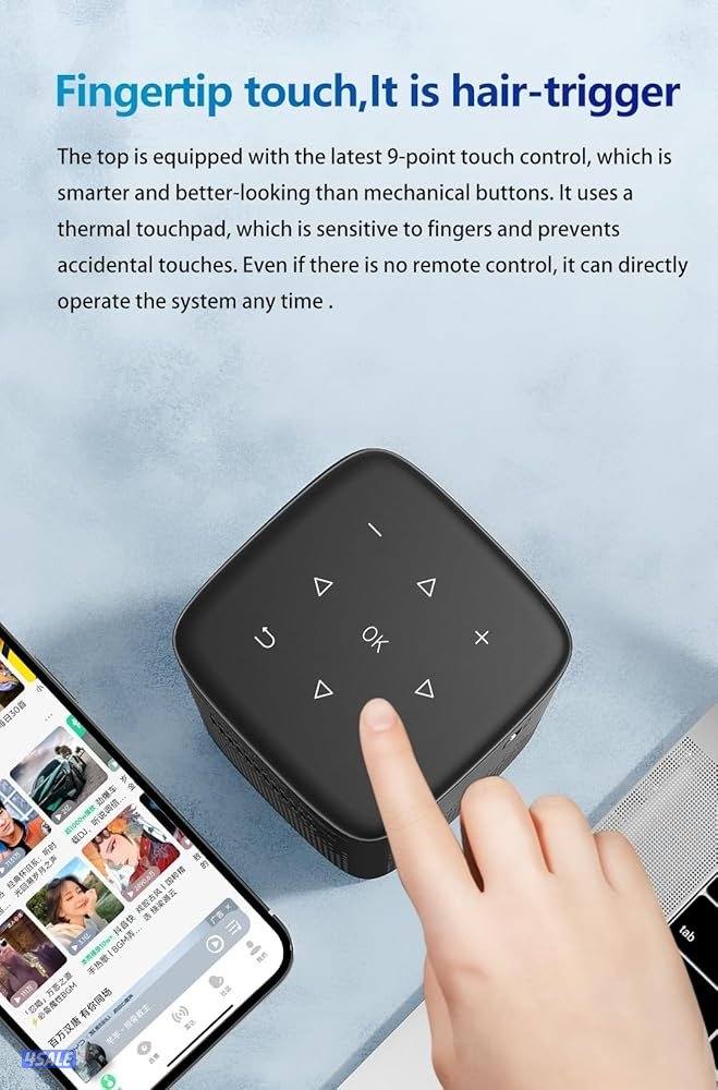 بروجكتر يشحن من باور بانك تايب سي  4K1