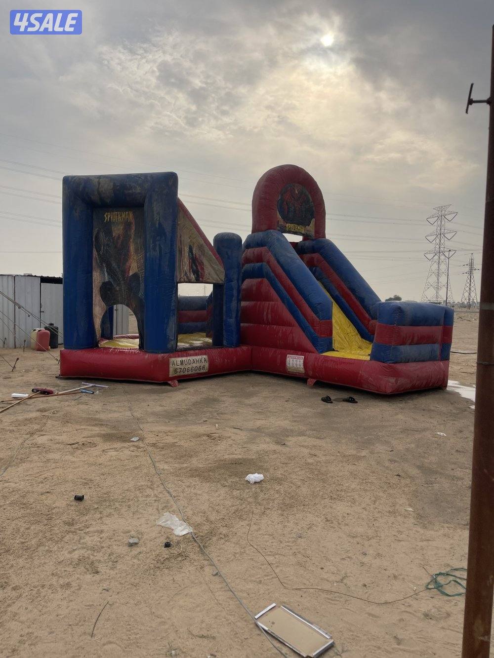 للبيع نطاطية 6 متر0