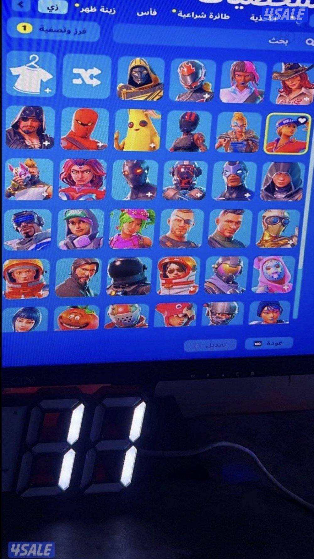 حساب فورت نايت اساسي6