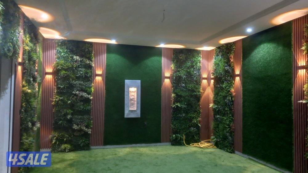 تنسيق وتصميم حدائق وديكورات بديل خشب ثيل صناعي سياج تركي حياكم الله0