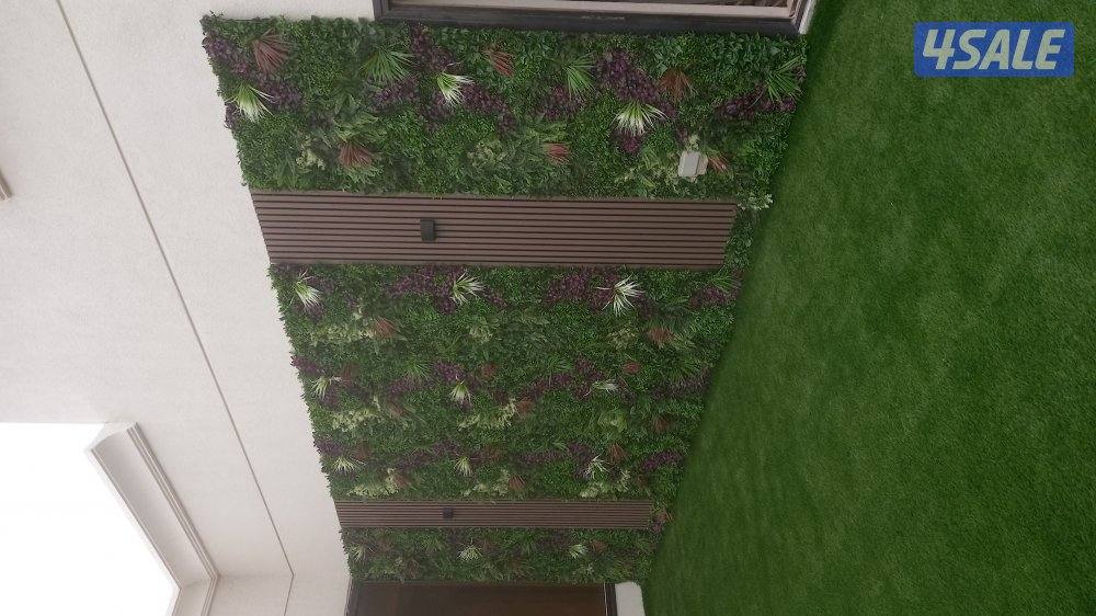 تنسيق وتصميم حدائق وديكورات بديل خشب ثيل صناعي سياج تركي حياكم الله8