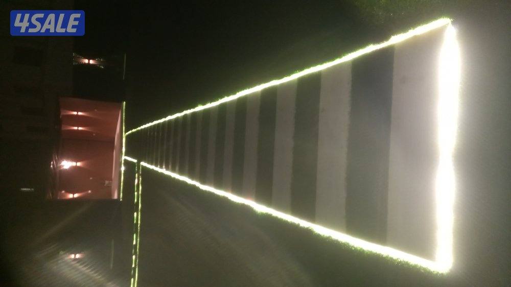 تنسيق وتصميم حدائق وديكورات بديل خشب ثيل صناعي سياج تركي حياكم الله7