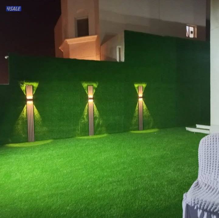 تنسيق وتصميم حدائق وديكورات بديل خشب ثيل صناعي سياج تركي حياكم الله11