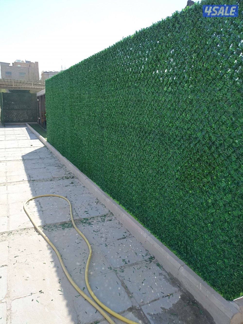 للبيع وتنسيق الحدائق وتركيب ثيل صناعى والسور التركى وزرع الثيل الطبيعى9