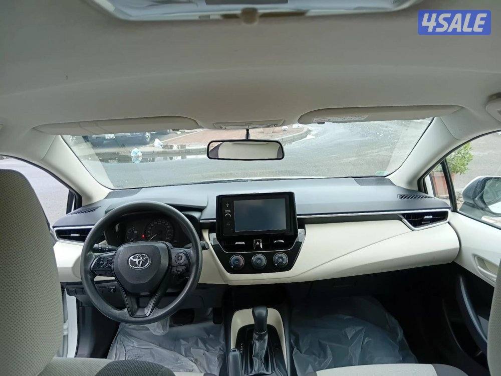 تيوتا كرولا موديل 202ماشي 85 الف صبغ الوكاله ما عدا ربع الدبه8