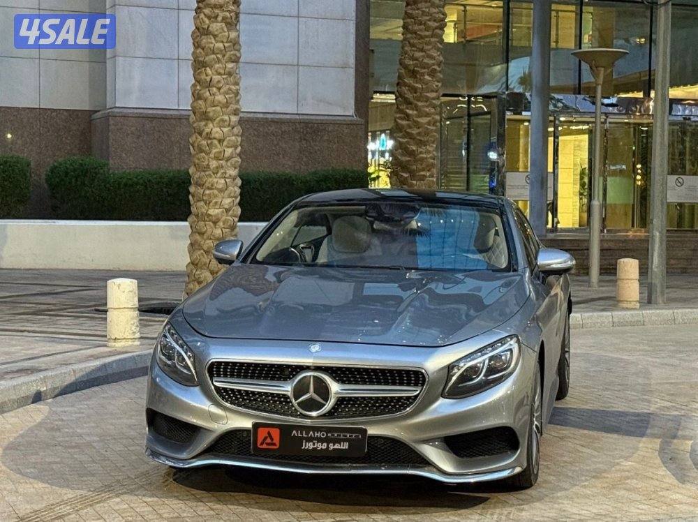 مرسيدسS500كوبيه موديل2015 عداد105الف وارد اوروبا سيرفس الملا1