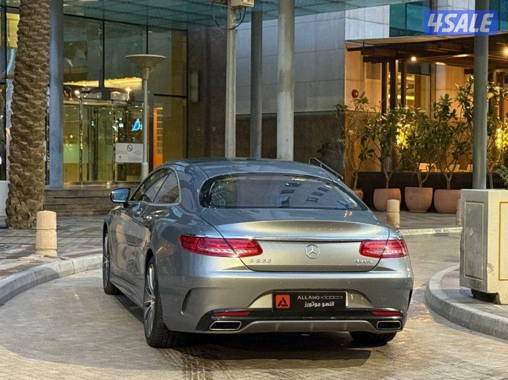 مرسيدسS500كوبيه موديل2015 عداد105الف وارد اوروبا سيرفس الملا2