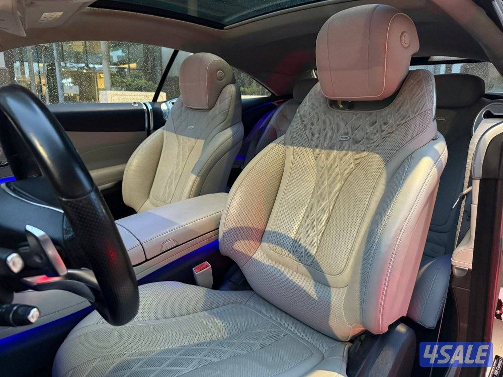 مرسيدسS500كوبيه موديل2015 عداد105الف وارد اوروبا سيرفس الملا6