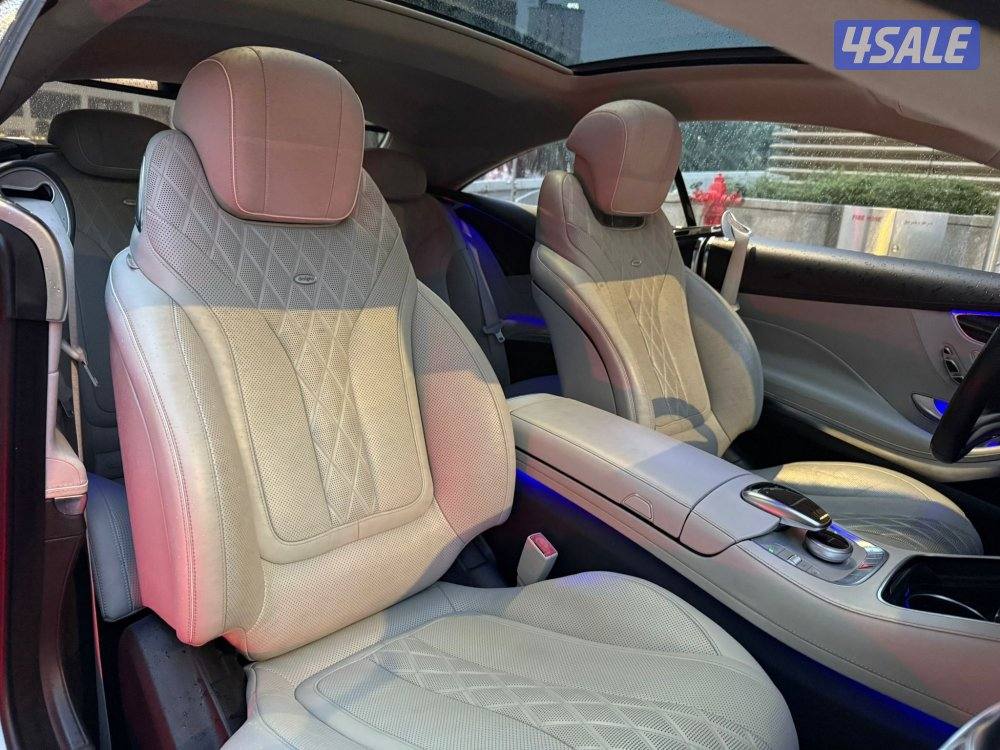 مرسيدسS500كوبيه موديل2015 عداد105الف وارد اوروبا سيرفس الملا7