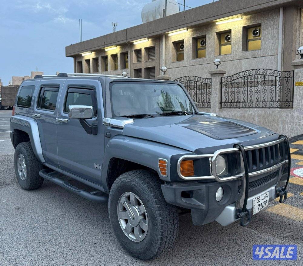 بحالة ممتازة همر H3 الغانم 2009 كامل المواصفات فتحة شاشة جلد ماشي 2140