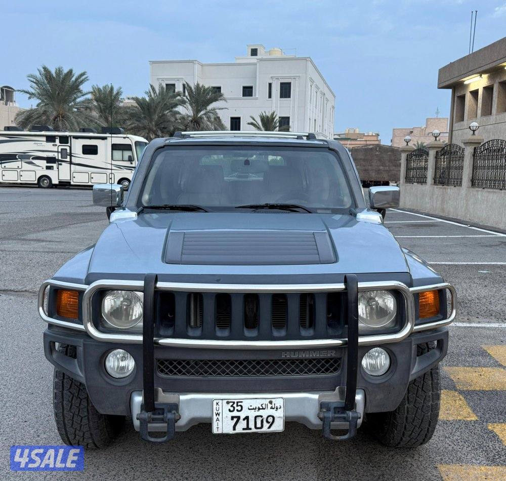 بحالة ممتازة همر H3 الغانم 2009 كامل المواصفات فتحة شاشة جلد ماشي 2142