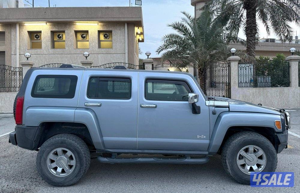 بحالة ممتازة همر H3 الغانم 2009 كامل المواصفات فتحة شاشة جلد ماشي 2143