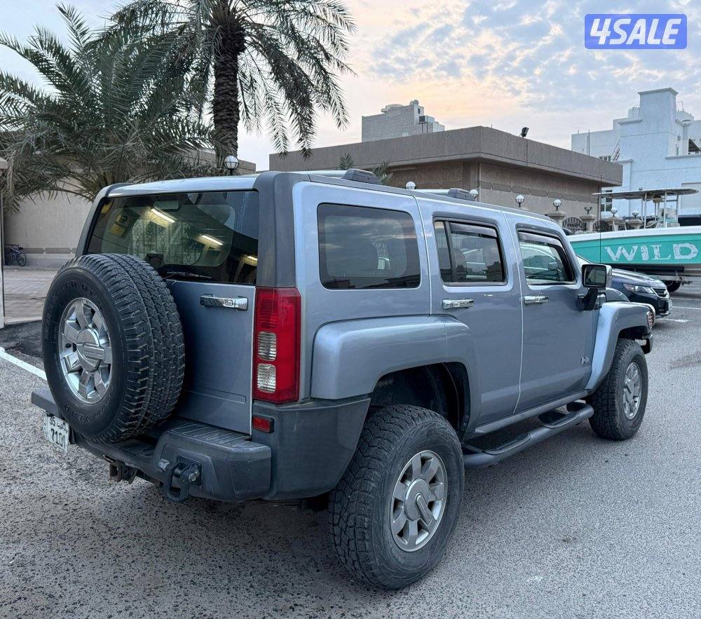 بحالة ممتازة همر H3 الغانم 2009 كامل المواصفات فتحة شاشة جلد ماشي 2144