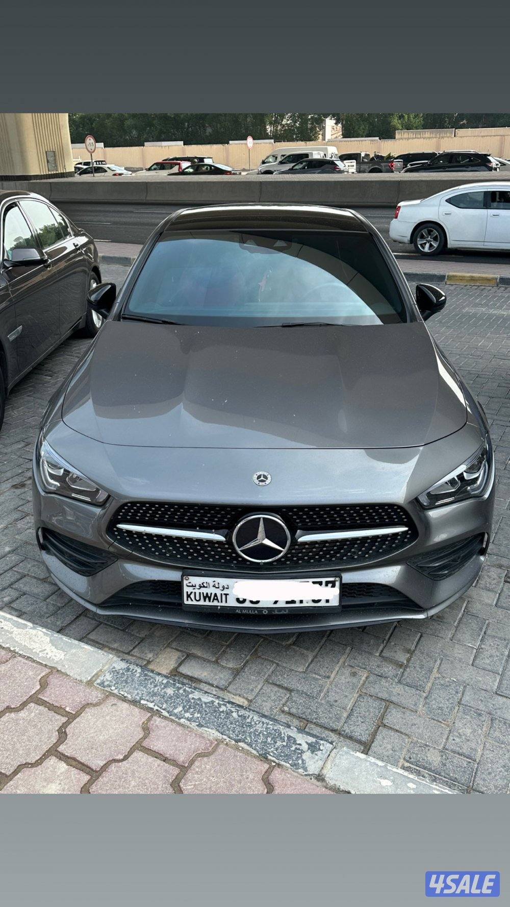 للبيع مرسيدس لون رمادي4