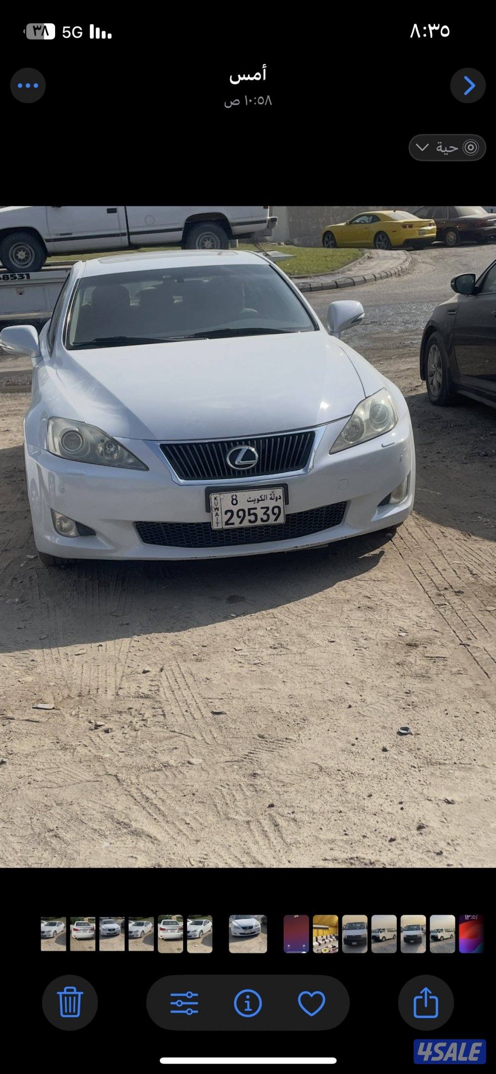 للبيع لكزس is300 موديل 20095