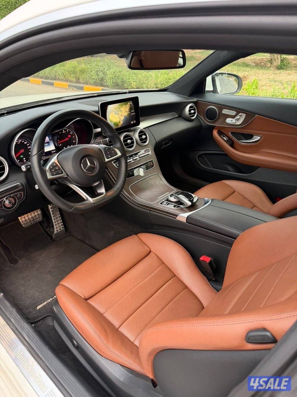 مرسيدس C200 بحاله الوكاله صبغ الوكاله5
