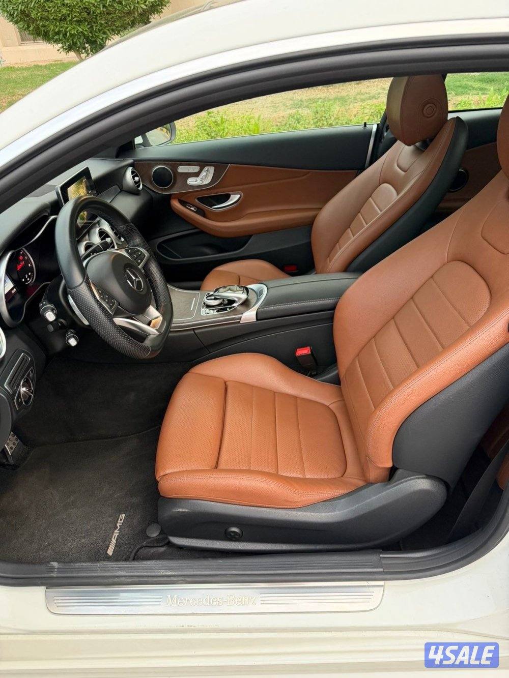 مرسيدس C200 بحاله الوكاله صبغ الوكاله6