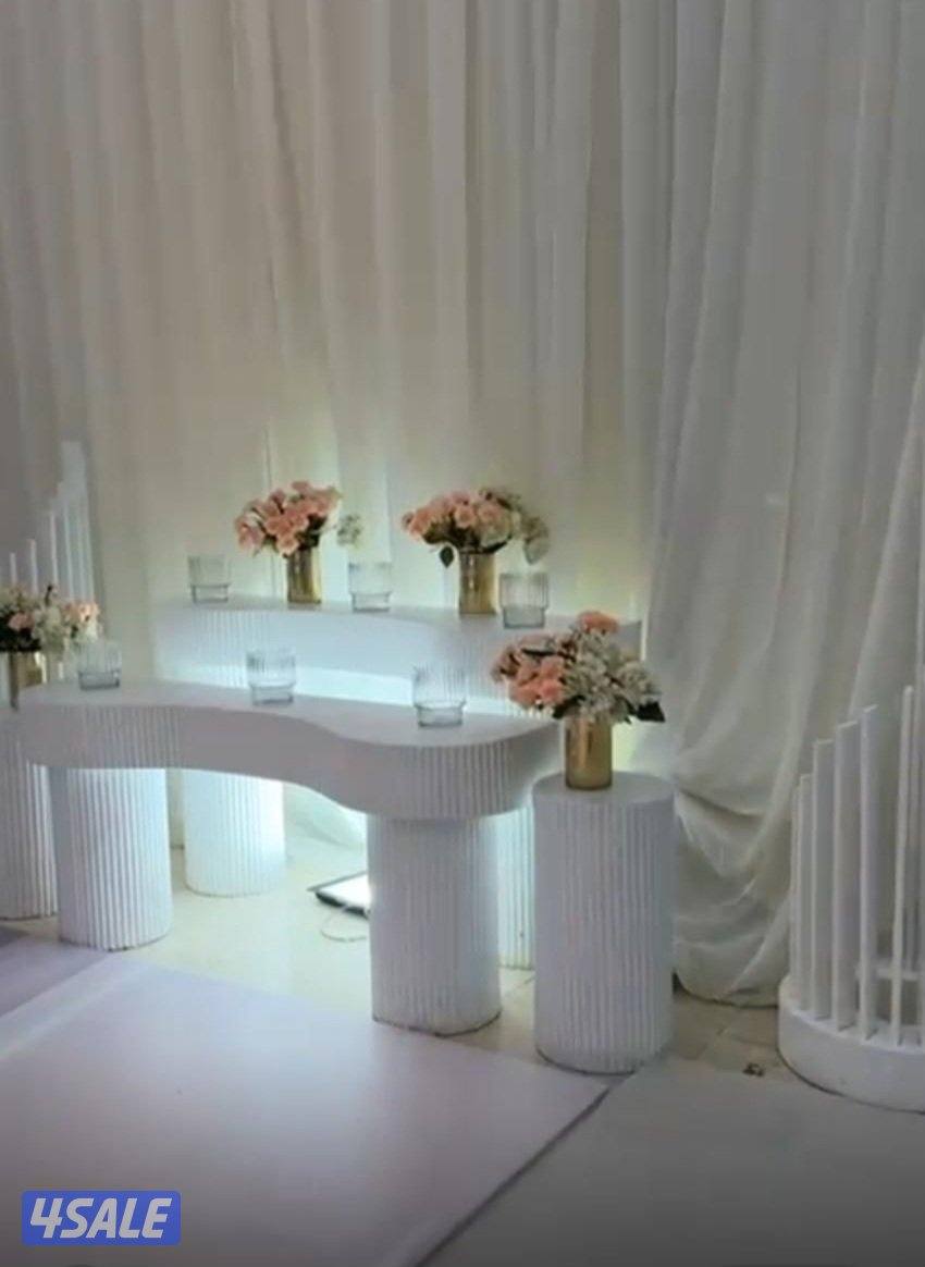 تأجير كراسي وطاولات وكنب أمريكي بنشات ومكيف وزينة منزل وحدائق وجميع مس12