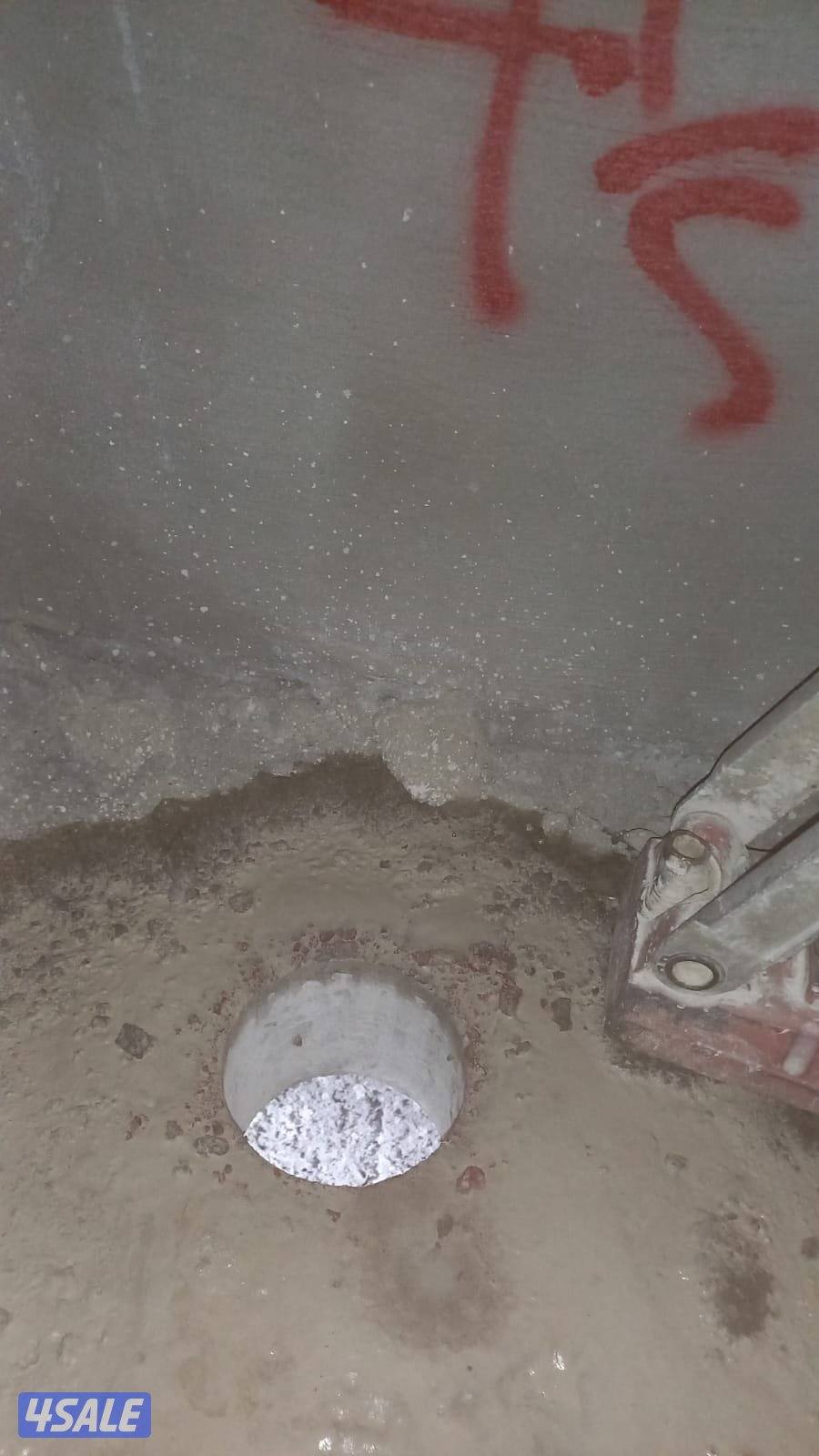 ##قص خرسانة بالليزر وعمل فتحات الكور وقص ابواب المصاعد13