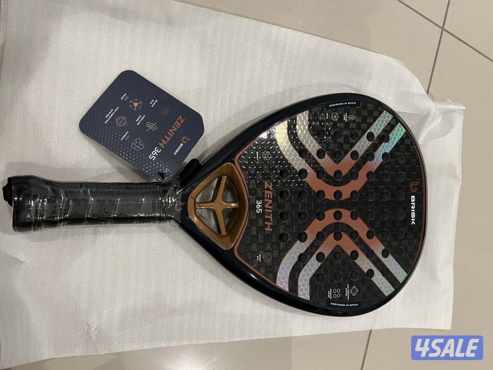 New padel racket (brisk zenith 365) مضرب بادل جديد غير مستعمل0