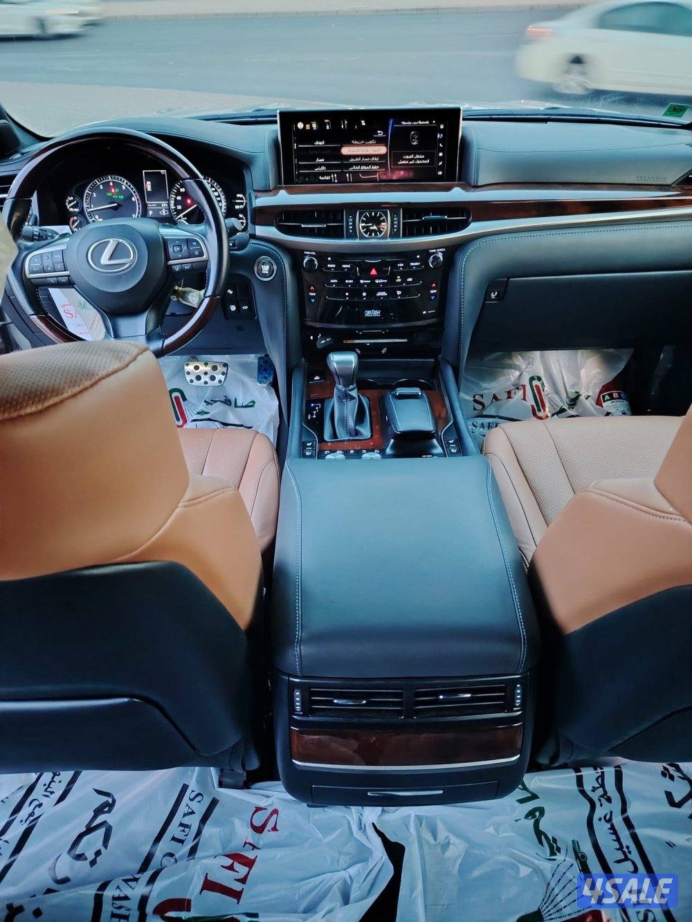 لكزس LX570 الساير 2021 سبورت بحاله نادره عداد 30 الف7