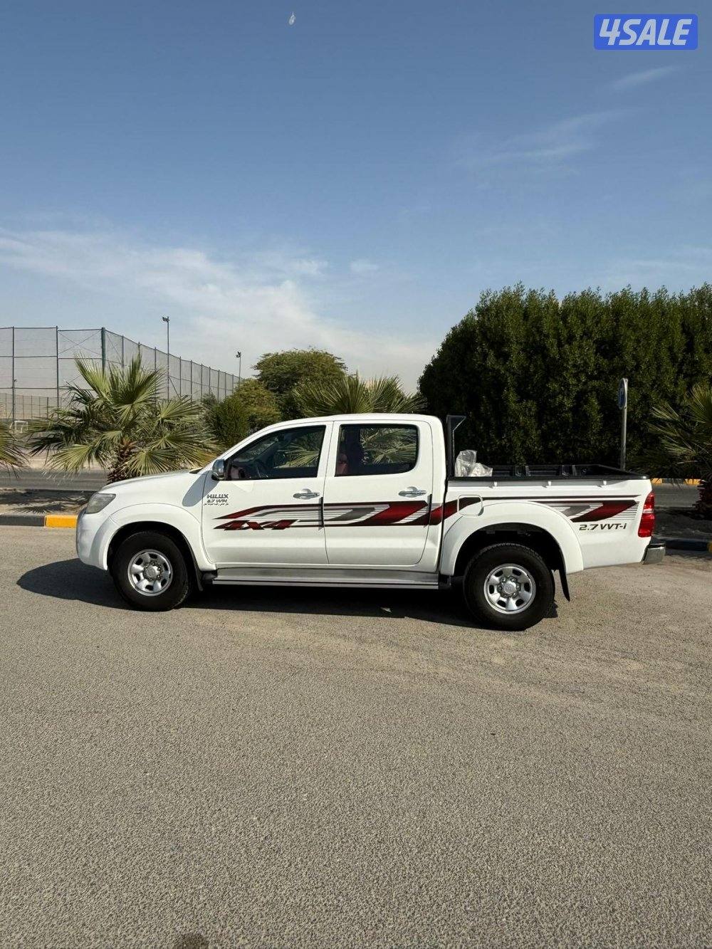 هايلكس 2012 دبل جير عادي بحاله الوكاله عداد 121 الف0