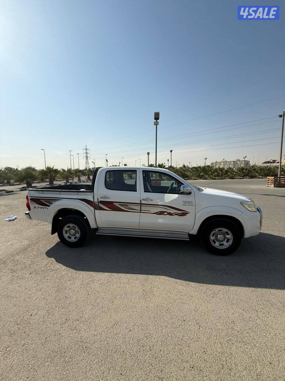 هايلكس 2012 دبل جير عادي بحاله الوكاله عداد 121 الف2